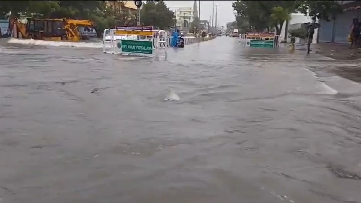 Tamil Nadu Rain Fury: One Killed, State Seeks Defence Forces' Aid; IMD ...